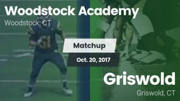 Matchup: Woodstock Academy  vs. Griswold  2017