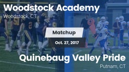 Matchup: Woodstock Academy  vs. Quinebaug Valley Pride 2017