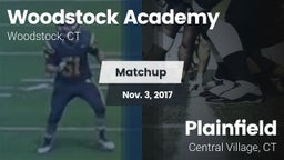 Matchup: Woodstock Academy  vs. Plainfield  2017