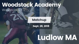 Matchup: Woodstock Academy  vs. Ludlow MA 2018