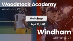 Matchup: Woodstock Academy  vs. Windham  2019