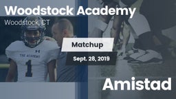 Matchup: Woodstock Academy  vs. Amistad 2019