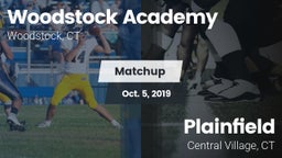 Matchup: Woodstock Academy  vs. Plainfield  2019