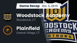 Recap: Woodstock Academy  vs. Plainfield  2019