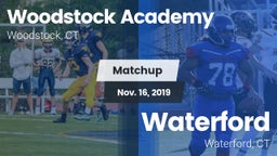 Matchup: Woodstock Academy  vs. Waterford  2019