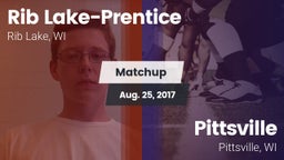 Matchup: Rib Lake-Prentice vs. Pittsville  2017