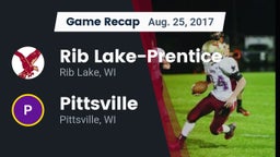 Recap: Rib Lake-Prentice  vs. Pittsville  2017