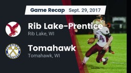 Recap: Rib Lake-Prentice  vs. Tomahawk  2017