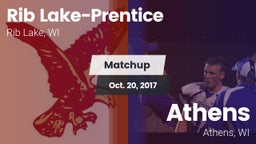 Matchup: Rib Lake-Prentice vs. Athens  2017