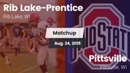 Matchup: Rib Lake-Prentice vs. Pittsville  2018