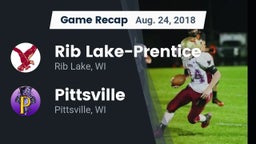 Recap: Rib Lake-Prentice  vs. Pittsville  2018