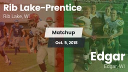 Matchup: Rib Lake-Prentice vs. Edgar  2018