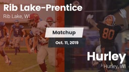 Matchup: Rib Lake-Prentice vs. Hurley  2019