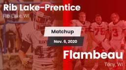 Matchup: Rib Lake-Prentice vs. Flambeau  2020
