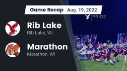 Recap: Rib Lake  vs. Marathon  2022