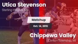 Matchup: Utica Stevenson vs. Chippewa Valley  2016