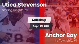 Matchup: Utica Stevenson vs. Anchor Bay  2017