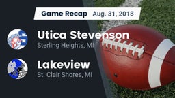 Recap: Utica Stevenson  vs. Lakeview  2018
