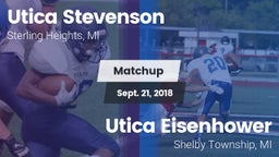 Matchup: Utica Stevenson vs. Utica Eisenhower  2018