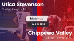Matchup: Utica Stevenson vs. Chippewa Valley  2018