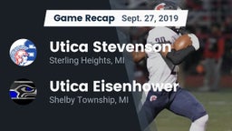 Recap: Utica Stevenson  vs. Utica Eisenhower  2019