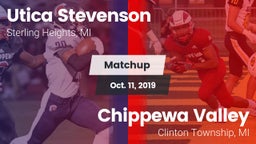 Matchup: Utica Stevenson vs. Chippewa Valley  2019