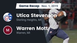 Recap: Utica Stevenson  vs. Warren Mott  2019