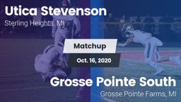 Matchup: Utica Stevenson vs. Grosse Pointe South  2020