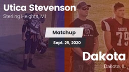 Matchup: Utica Stevenson vs. Dakota  2020