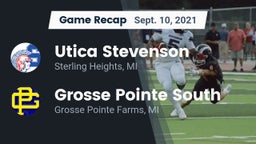 Recap: Utica Stevenson  vs. Grosse Pointe South  2021