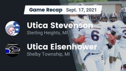 Recap: Utica Stevenson  vs. Utica Eisenhower  2021