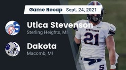 Recap: Utica Stevenson  vs. Dakota  2021