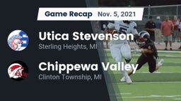 Recap: Utica Stevenson  vs. Chippewa Valley  2021