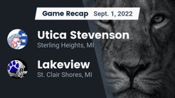 Recap: Utica Stevenson  vs. Lakeview  2022