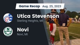 Recap: Utica Stevenson  vs. Novi  2023
