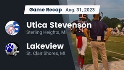 Recap: Utica Stevenson  vs. Lakeview  2023