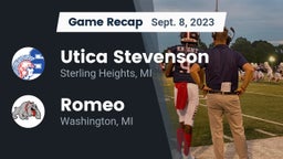 Recap: Utica Stevenson  vs. Romeo  2023