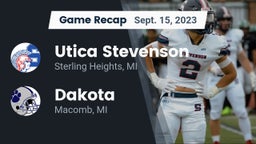 Recap: Utica Stevenson  vs. Dakota  2023