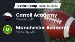Recap: Carroll Academy  vs. Manchester Academy  2023