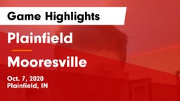 Plainfield  vs Mooresville  Game Highlights - Oct. 7, 2020
