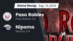 Recap: Paso Robles  vs. Nipomo  2018