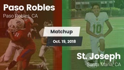 Matchup: Paso Robles vs. St. Joseph  2018
