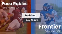 Matchup: Paso Robles vs. Frontier  2019