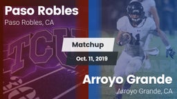 Matchup: Paso Robles vs. Arroyo Grande  2019