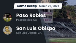 Recap: Paso Robles  vs. San Luis Obispo  2021