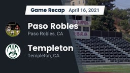 Recap: Paso Robles  vs. Templeton  2021
