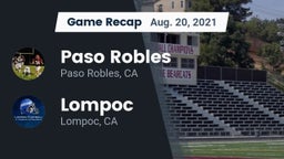 Recap: Paso Robles  vs. Lompoc  2021