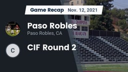 Recap: Paso Robles  vs. CIF Round 2 2021
