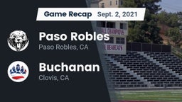 Recap: Paso Robles  vs. Buchanan  2021