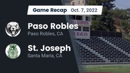 Recap: Paso Robles  vs. St. Joseph  2022
